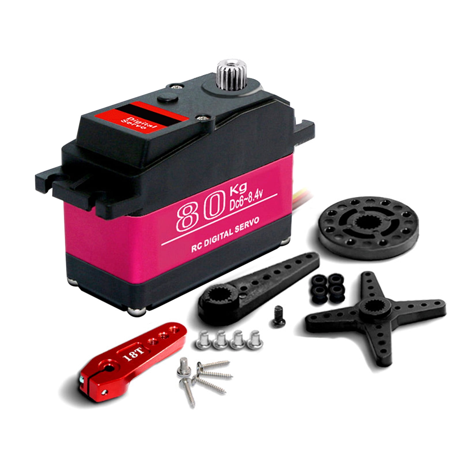 GoolRC Digital Servo 80kg Metal Gear 270° High Torque Waterproof