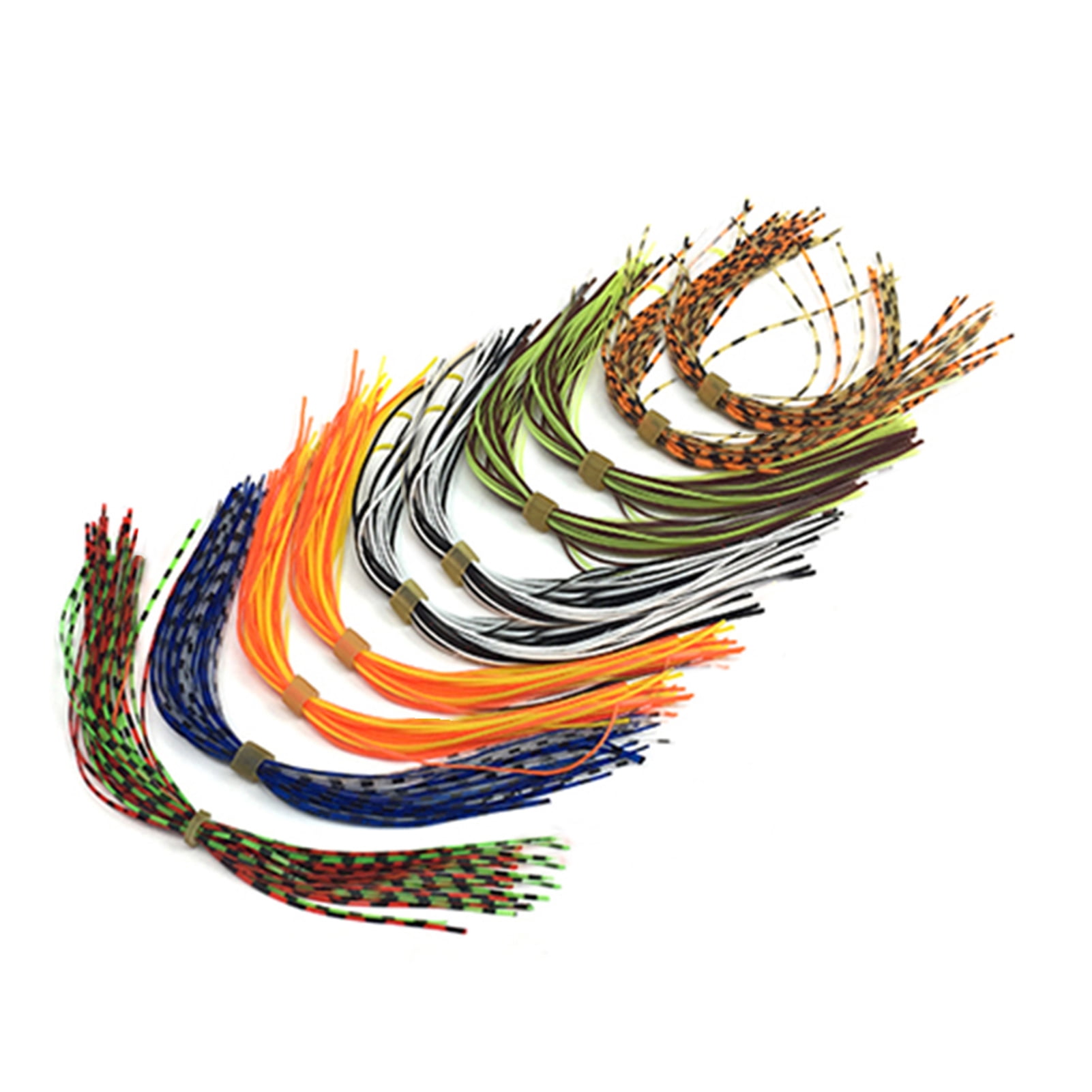 GoolRC Fishing Bait,10 Bundles/300pcs Silicone Rubber Rubber Lures