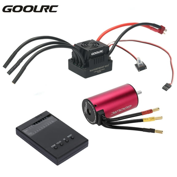 GoolRC Motor and ESC,1/8Car Esc And Combo 120a Esc Eryue And Combo Set S3670 2850kv Motor Huiop Mewmewcat Car Motor Esc