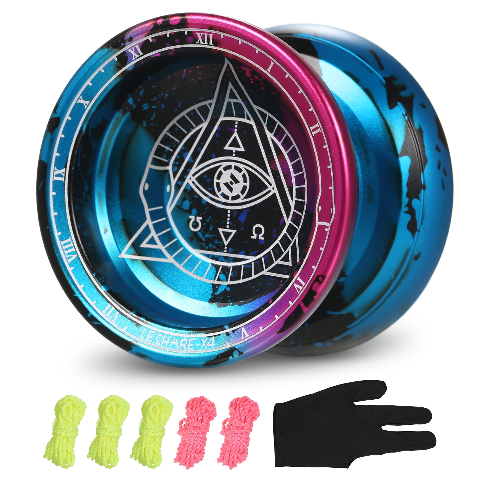 Professional Yoyo Ball with Glove and Strings - Durable
