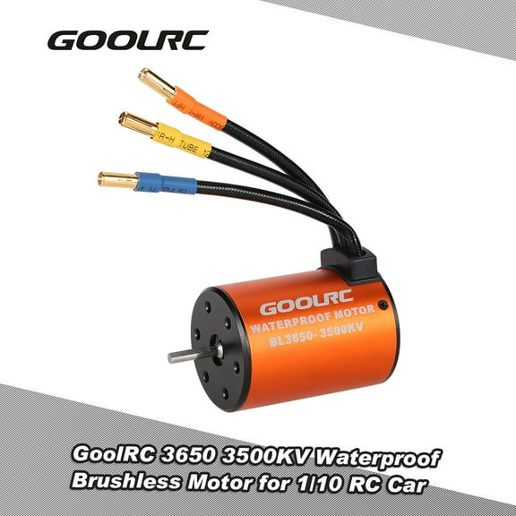 GoolRC RC Accessory,Motor 1/1072753625/53632Car 94123 3650 3500kv Waterproof Car 94123 Huanqi Waterproof Motor Mewmewcat Eryue Huiop Car94123