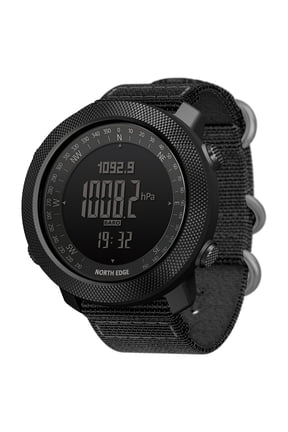 Men's Digital Sports Watch, Black