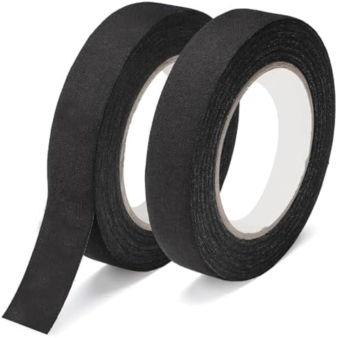 Goon Tape, 2 Roll 1 in x 21.8 yd Green/Black/Tan Strong Adhesive Camouflage Stealth Silencing Strips Camo Duct Wrap Tape Grip Stretch Bandage for Outdoor Sports Hunting Camping Protective