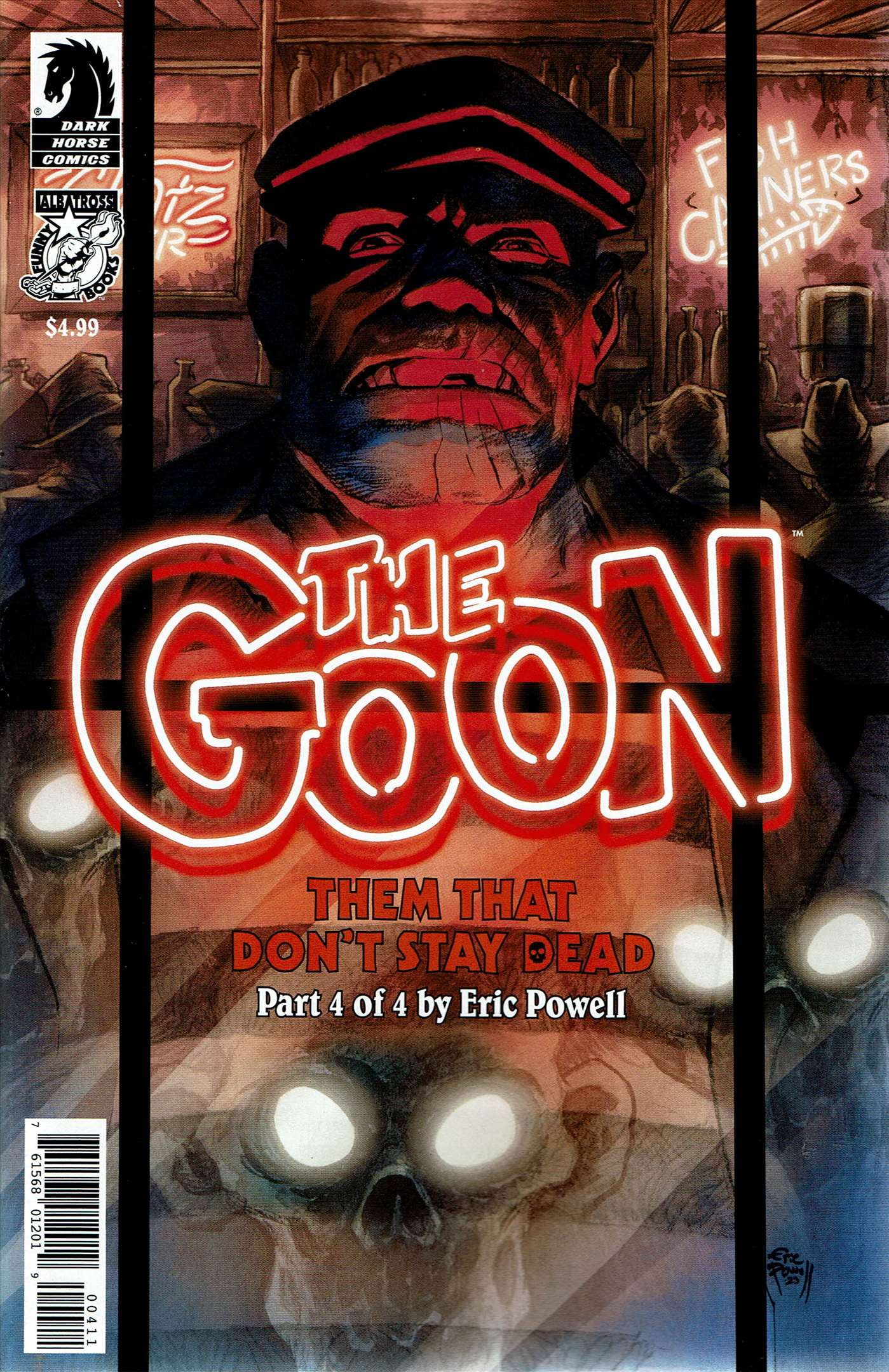 Goon, The: Them That Don't Stay Dead #4A VF ; Dark Horse Comic Book ...