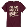 thumbnail image 1 of Goonies - Chunk Mikey Data Mouth - Men's Short Sleeve Graphic T-Shirt, 1 of 5