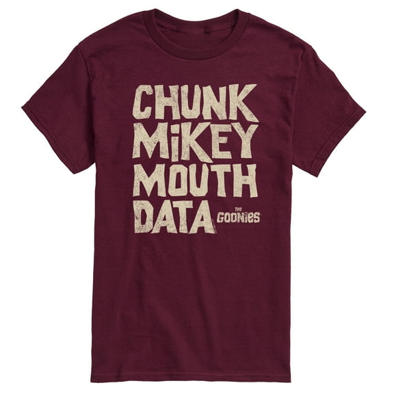 Goonies - Chunk Mikey Data Mouth - Men's Short Sleeve Graphic T-Shirt