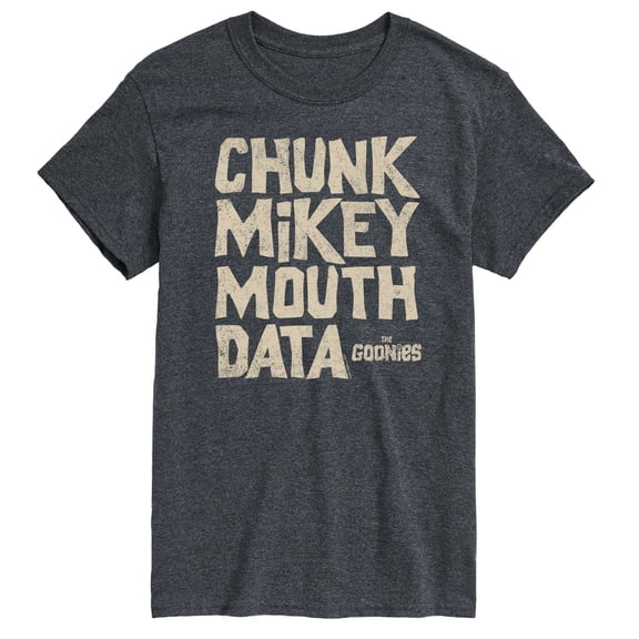 The Goonies - Chunk Mikey Mouth Data Men's Short Sleeve Graphic T-Shirt