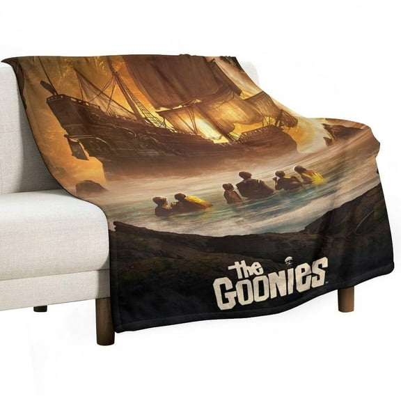 The Goonies Luxury Flannel Blanket - Super Soft Anti-Static Plush Warm Blanket for Sofa Bed - Extra Large Cozy Blanket for Men and Women, Home Decor Gift.