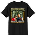 thumbnail image 1 of Goonies Sloth And Chunk Truffle Shuffle Men's Black T-shirt-XXL, 1 of 2