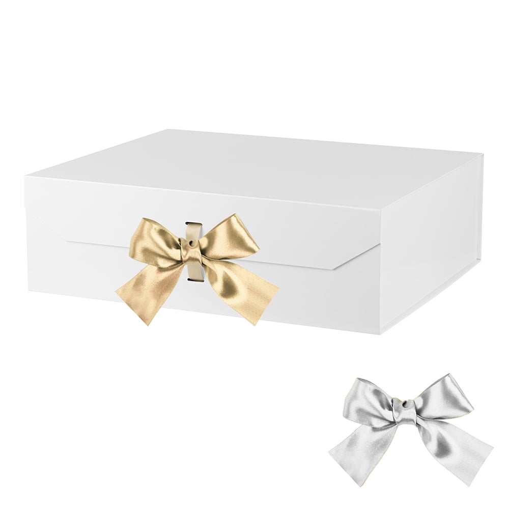 GoooodGift Extra Large White Gift Box 16x13x5.5 Inches, Huge Gift Box