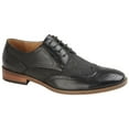thumbnail image 1 of Goor Mens 4 Eye Leather Lined Brogue Gibson Shoe, 1 of 4