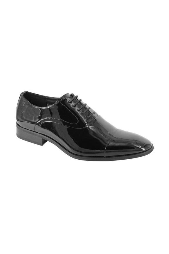 Mens Patent PU Oxfords
