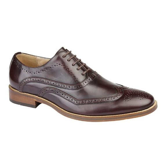 Goor Mens Wing Capped Brogue Oxford Shoes