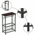 thumbnail image 1 of Goorabbit Bathroom Side Table Magazine Rack Stand Storage Organizer Toilet Paper Holder, 1 of 8