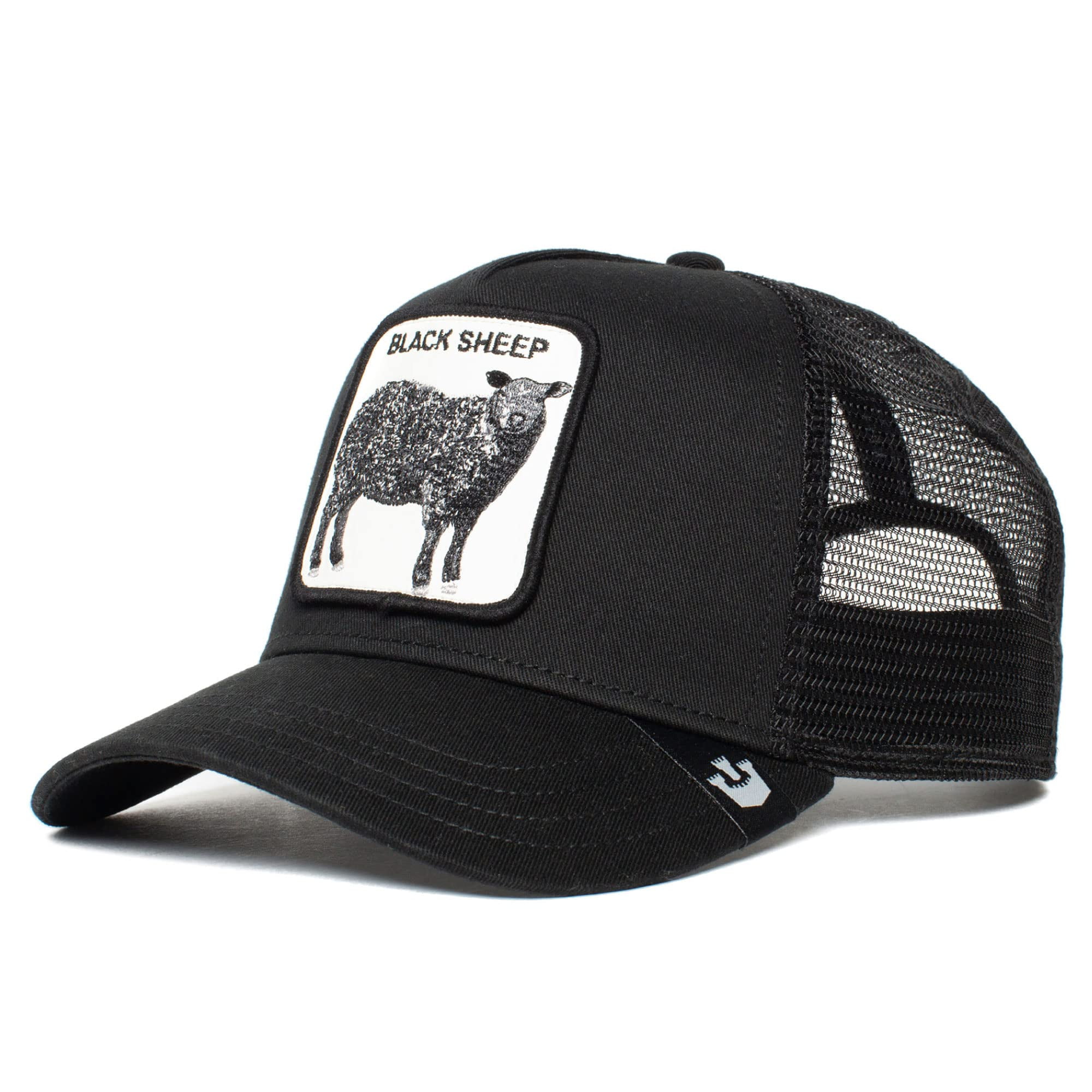Goorin Bros. The Farm Unisex Adjustable Snapback Trucker Hat - Black, One Size