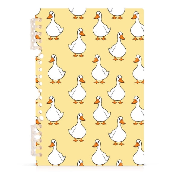 Goose A5 Notebook Refillable 60 Sheets Detachable Ring Binder PP Cover Journal