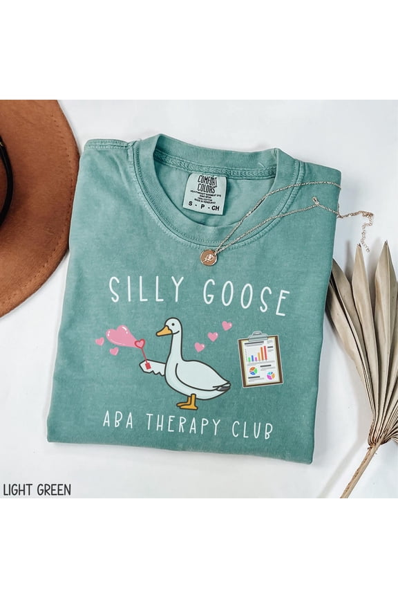 Goose Aba Therapy Cute Aba Rbt Bcba Behavior Tech Analyst Technician Tshirt All Size S-4Xl