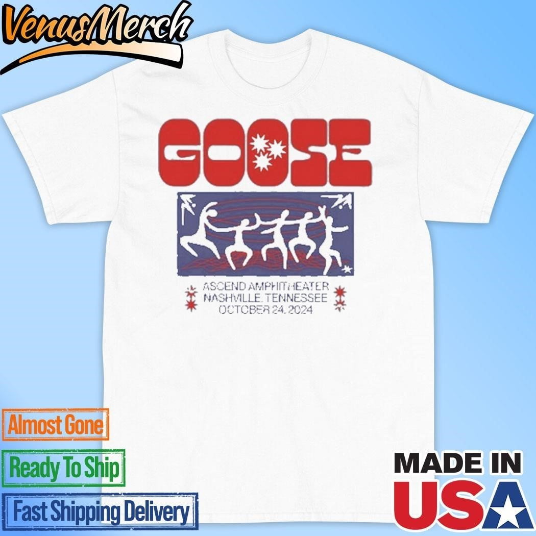 Goose At Ascend Amphitheater On October 24 2024 In Nashville Tour Shirt