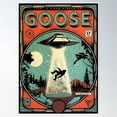 thumbnail image 1 of Goose Band Poster Wall Art, Modern Wall Decor, 8x12 UNFRAMED, 1 of 3
