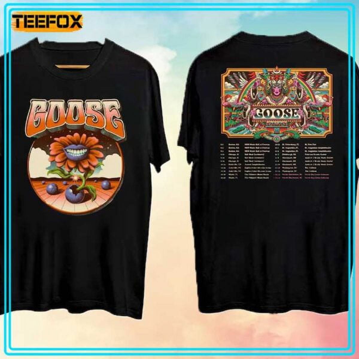 Goose Band Unisex 2024 Concert TShirt