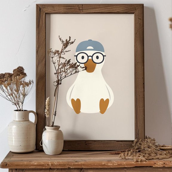 Goose Boy Portrait Decor Home Gallery Display Accent Collection Statement Interior Style Scene