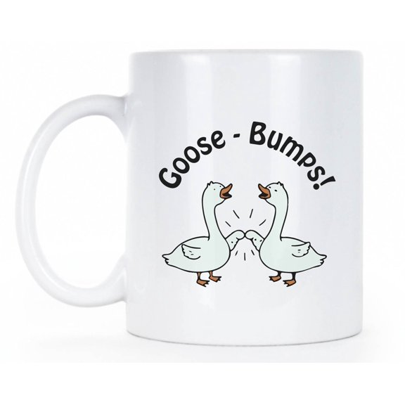 Goose Bumps Animal Puns Goose Mug