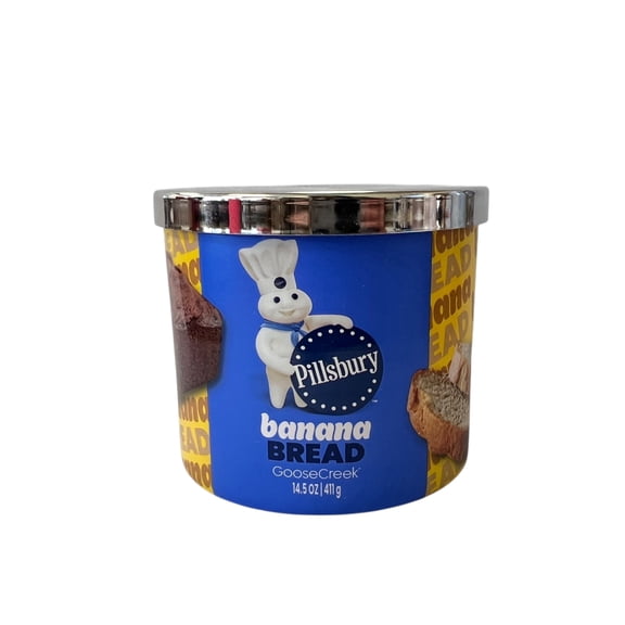 Goose Creek Banana Bread 3 Wick Candle 14.5 oz
