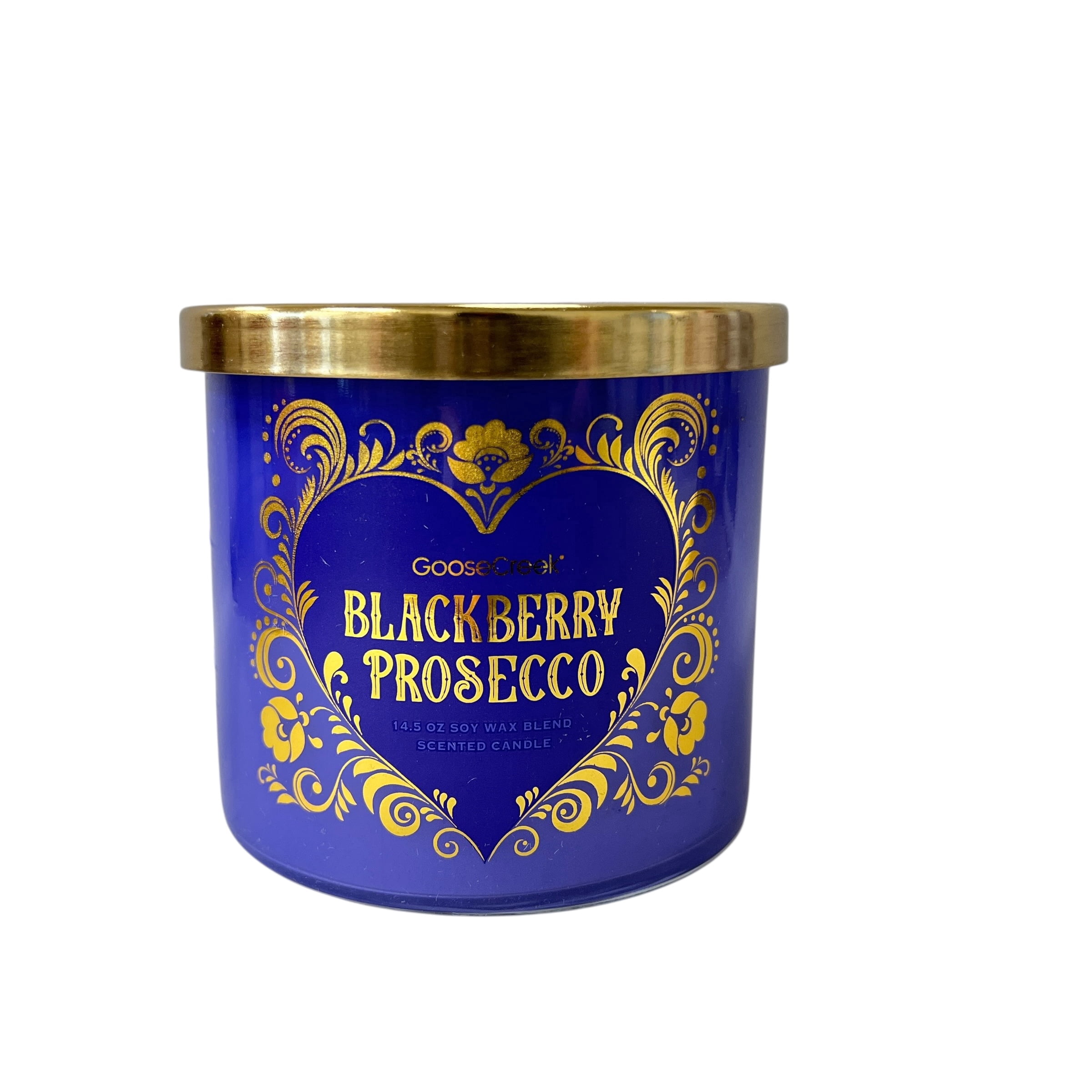 Goose Creek Blackberry Prosecco Scented 3 Wick Candle 14.5 oz