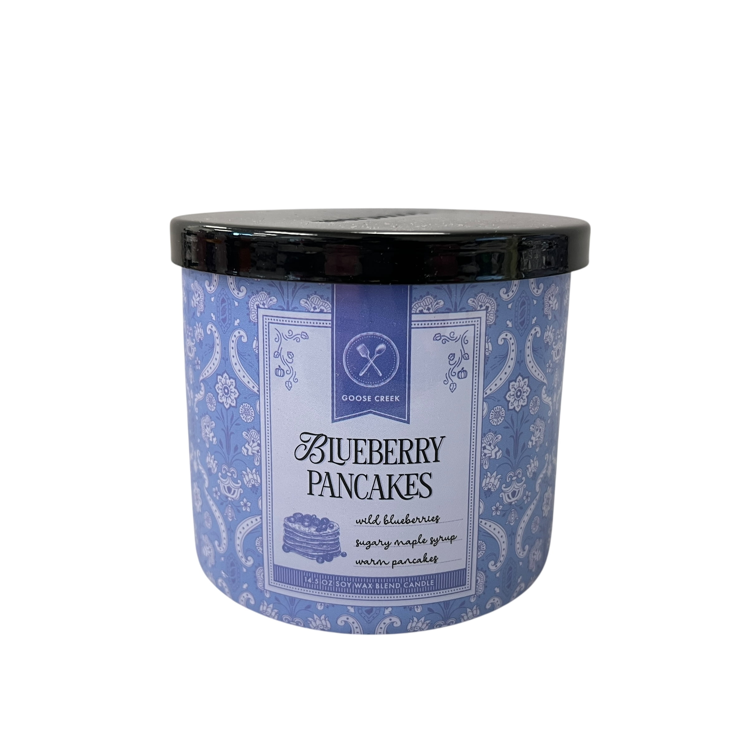 Goose Creek Blueberry Pancakes Scented 3 Wick Candle 14.5 oz