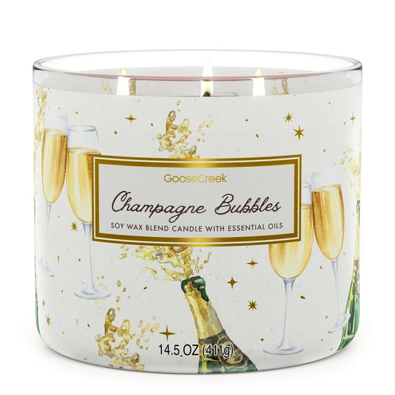 Goose Creek Champagne Bubbles Scented Candle 14.5 oz Tumbler