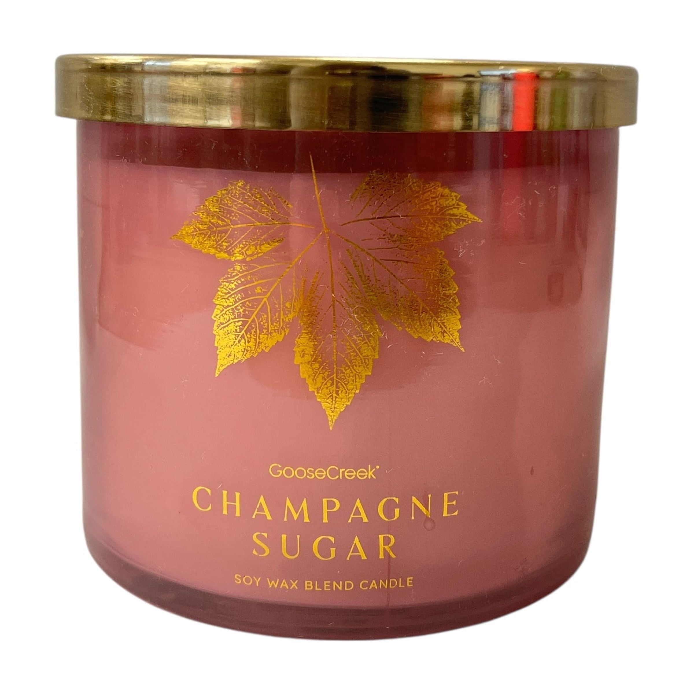 Goose Creek Champagne Sugar 3 Wick Candle 14.5 oz