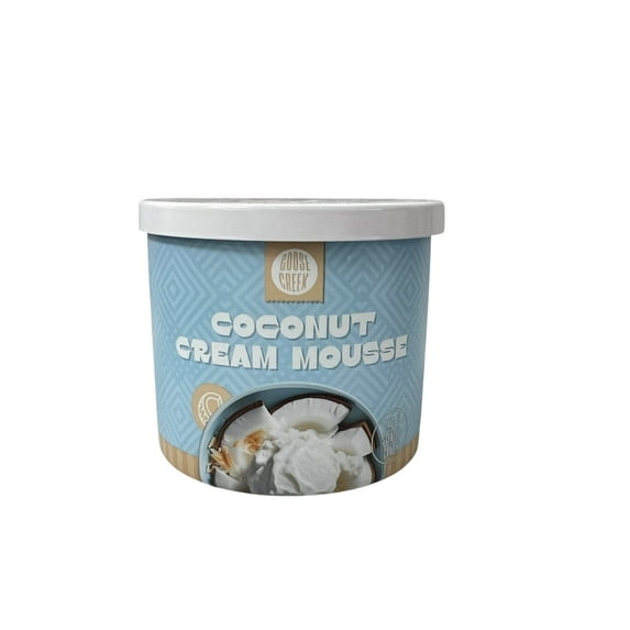Goose Creek Coconut Cream Mousse 3 Wick Candle 14.5 oz