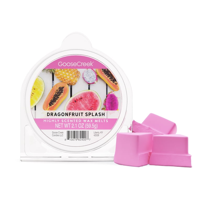 Goose Creek Dragonfruit Splash Scented Wax Melt, 2.1oz. - Walmart.com