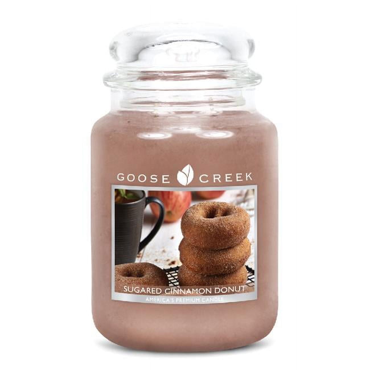 Goose Creek ES26536 24 oz Essential Sugared Cinnamon Donut Jar Candle