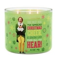 thumbnail image 1 of Goose Creek Buddy The Elf Christmas Cheer 3-wick Sparkling Champagne, Grapefruit, & Juicy Orange Scented Jar Candle, 14.5 oz, 1 of 5