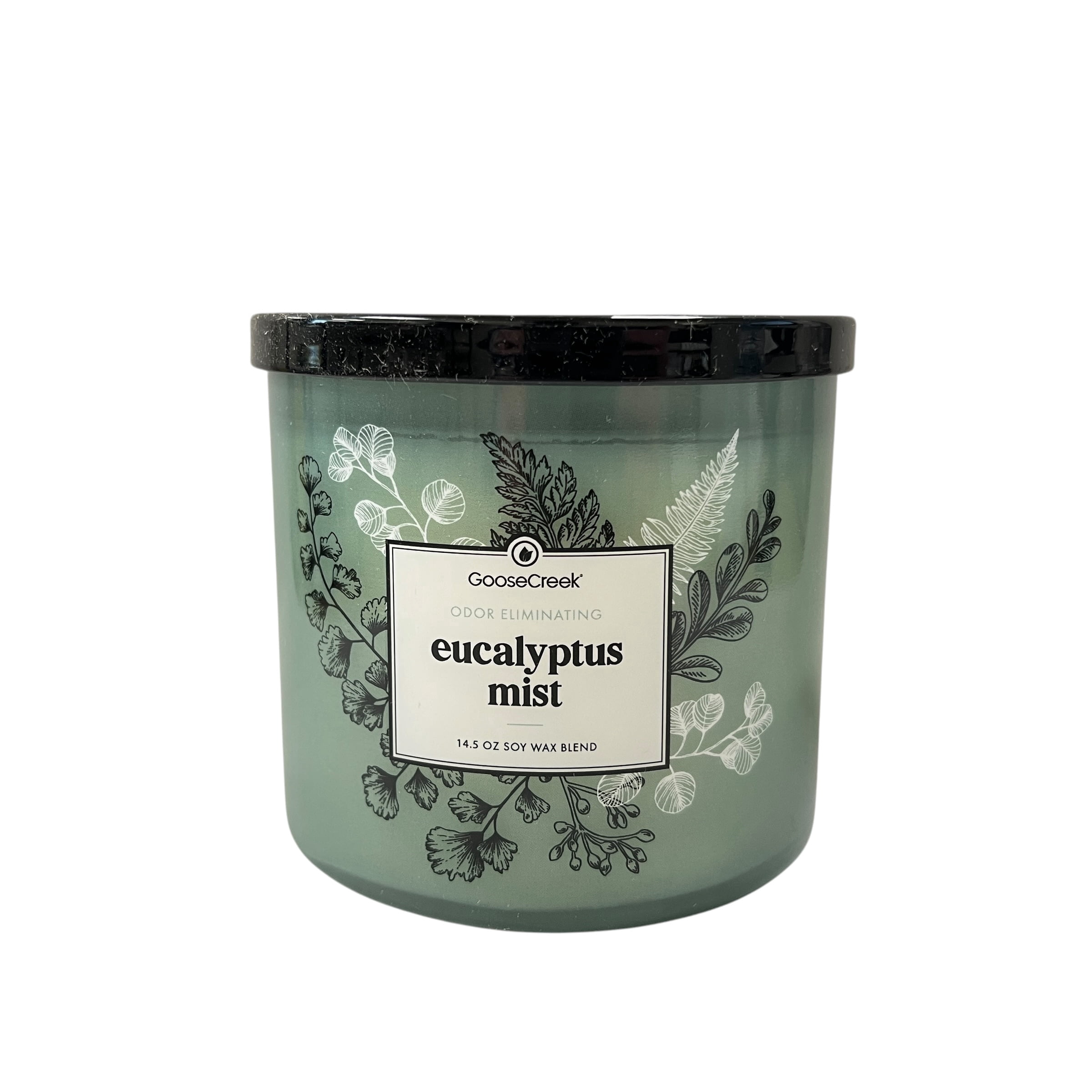 Goose Creek Eucalyptus Mist Odor Eliminating Scented 3 Wick Candle 14.5 oz