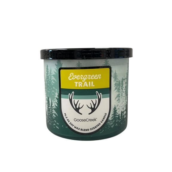 Goose Creek Evergreen Trail Scented 3 Wick Candle 14.5 oz