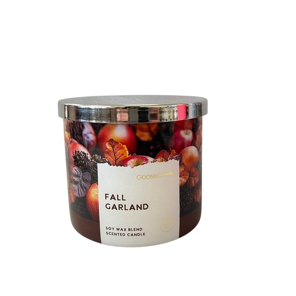 Goose Creek Fall Garland 3 Wick Candle 14.5 oz