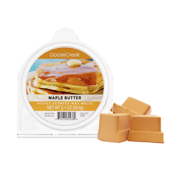 Goose Creek Maple Butter Scented Wax Melt, 2.1oz.