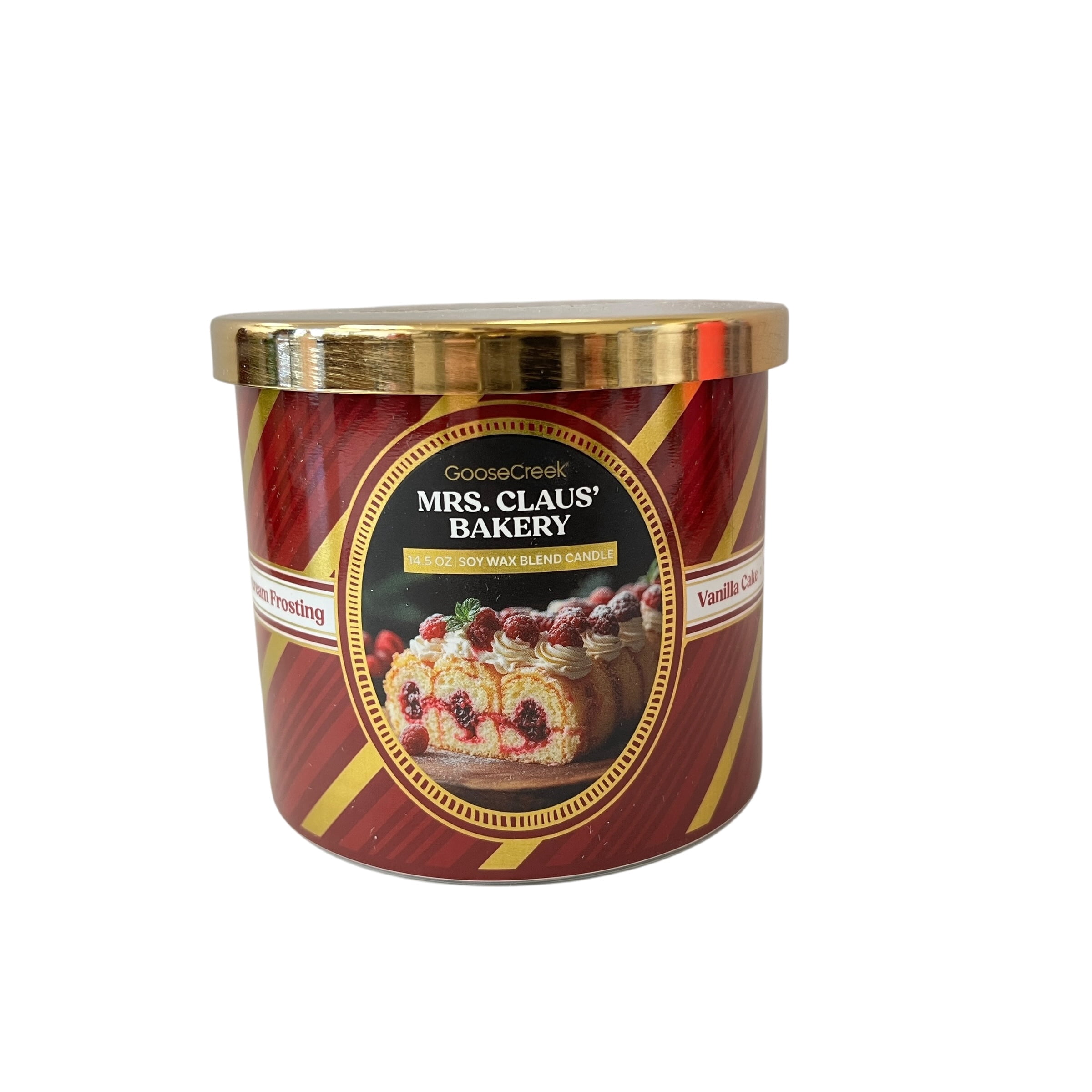 Goose Creek Mrs. Claus' Bakery Scented 3 Wick Candle 14.5 oz