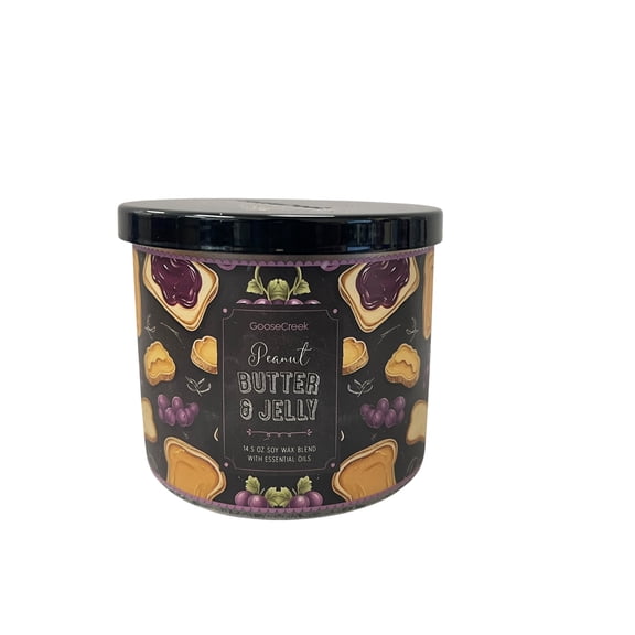 Goose Creek Peanut Butter and Jelly (Grape) 3 Wick Candle 14.5 oz