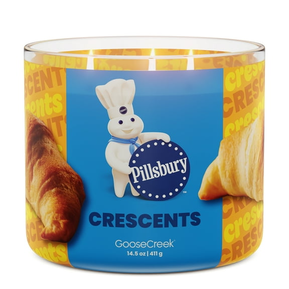 Goose Creek 3-Wick Pillsbury Crescents Scented Jar Candle, 14.5oz.