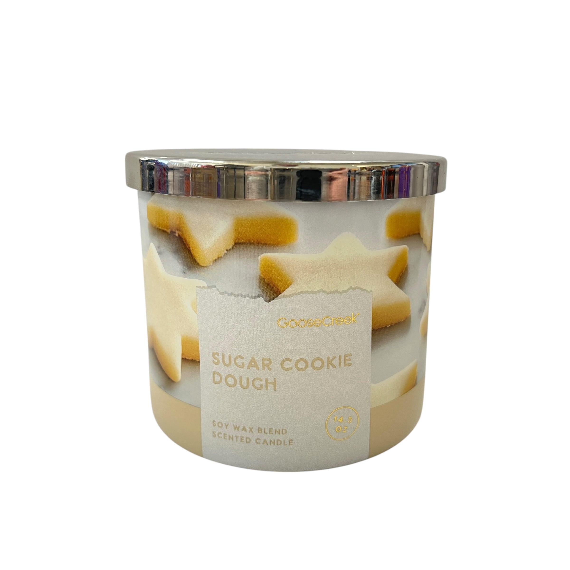 Goose Creek Sugar Cookie Dough Scented 3 Wick Candle 14.5 oz