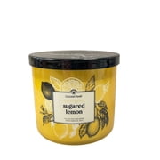 Goose Creek Sugared Lemon Odor Eliminating Scented 3 Wick Candle 14.5 oz