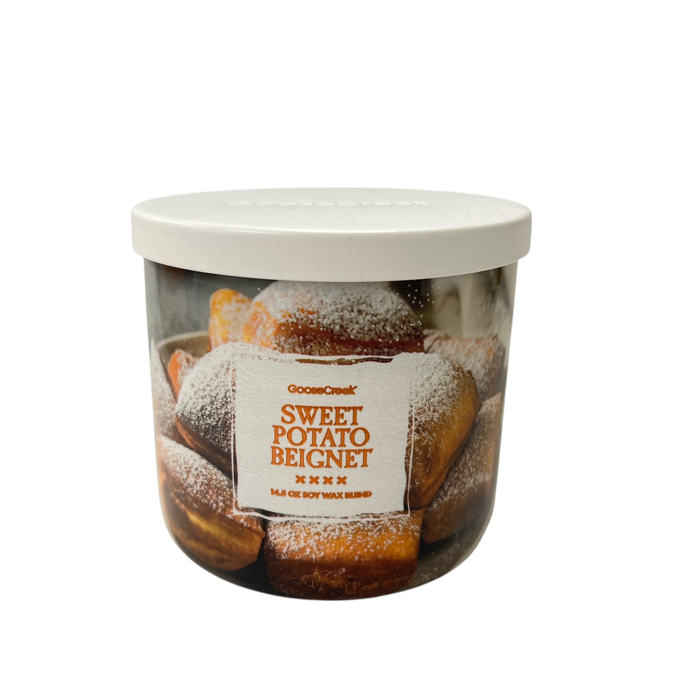 Goose Creek Sweet Potato Beignet Scented 3 Wick Candle 14.5 oz