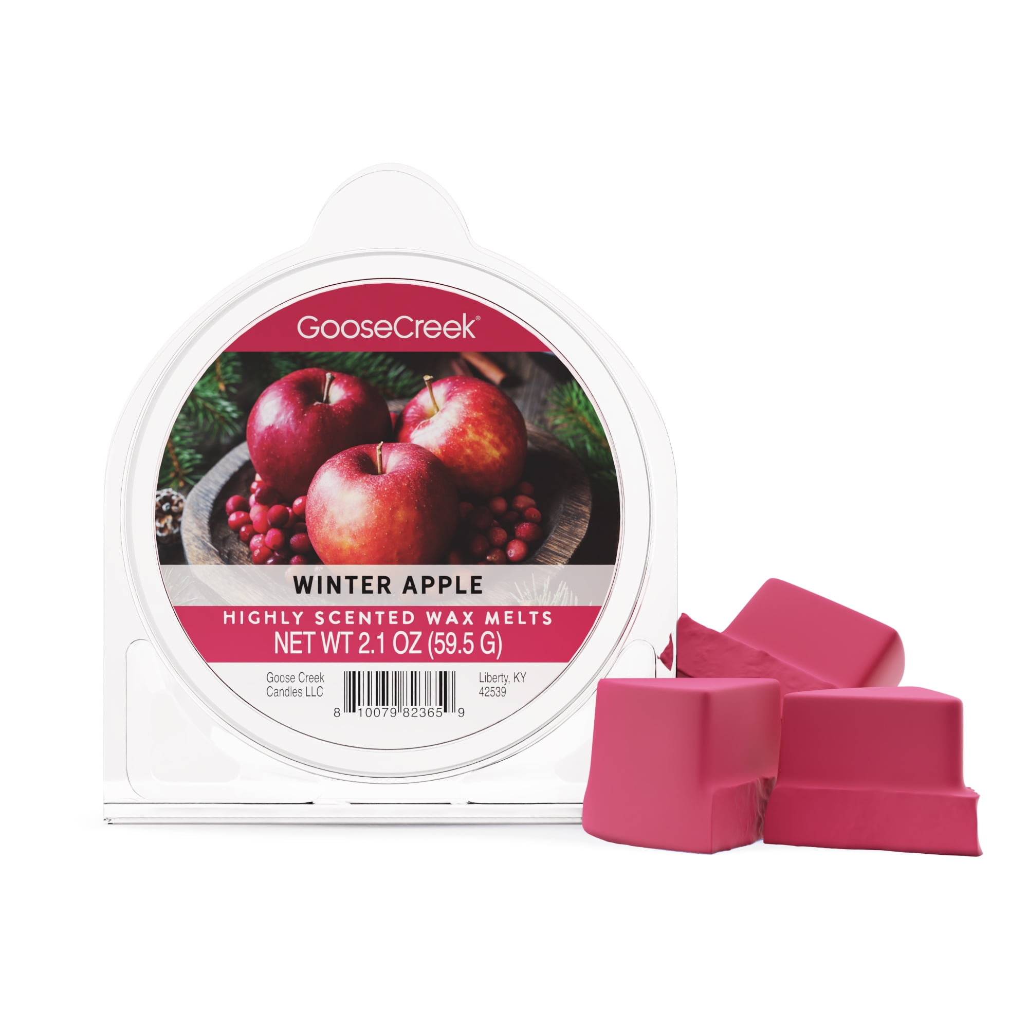 Goose Creek Winter Apple Scented Wax Melt, 2.1oz.