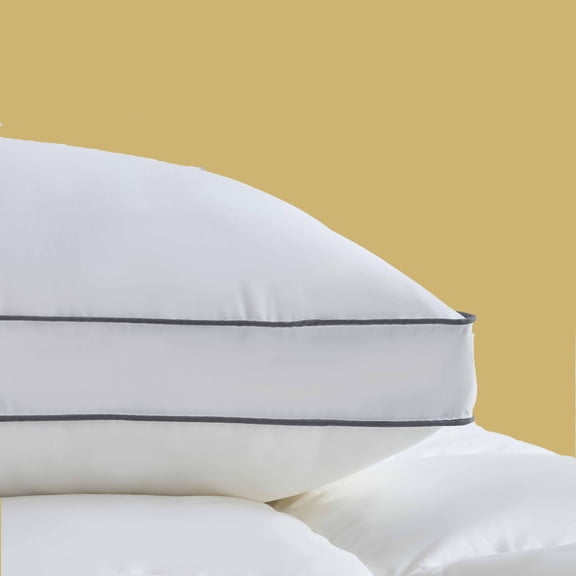Goose Down Bodyow For Adults - Softness And Support Longert Side Sleepers Hotelows Bed Gusseted Size Set Of 1