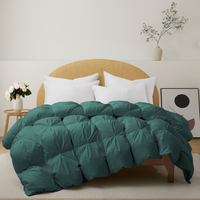 Goose Down Feather Comforter Duvet Insert All Season Bedding