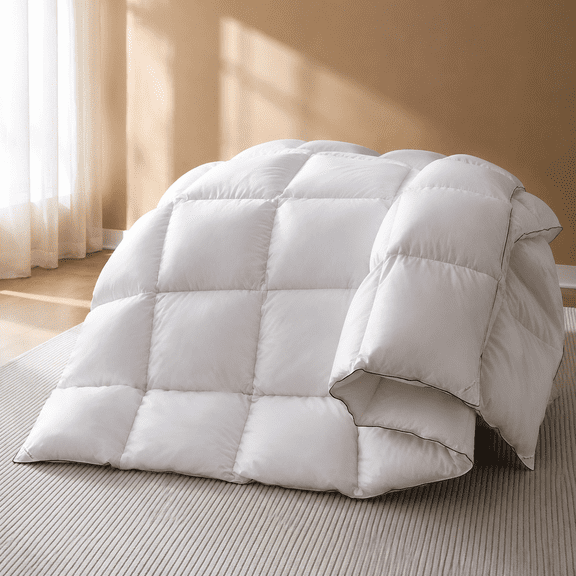Goose Down Fiberforters Size Extra Fwhite Duvetert Ultra-soft Breathable All Season Hotel Luxury Bedding 8 Corner & Center Loops
