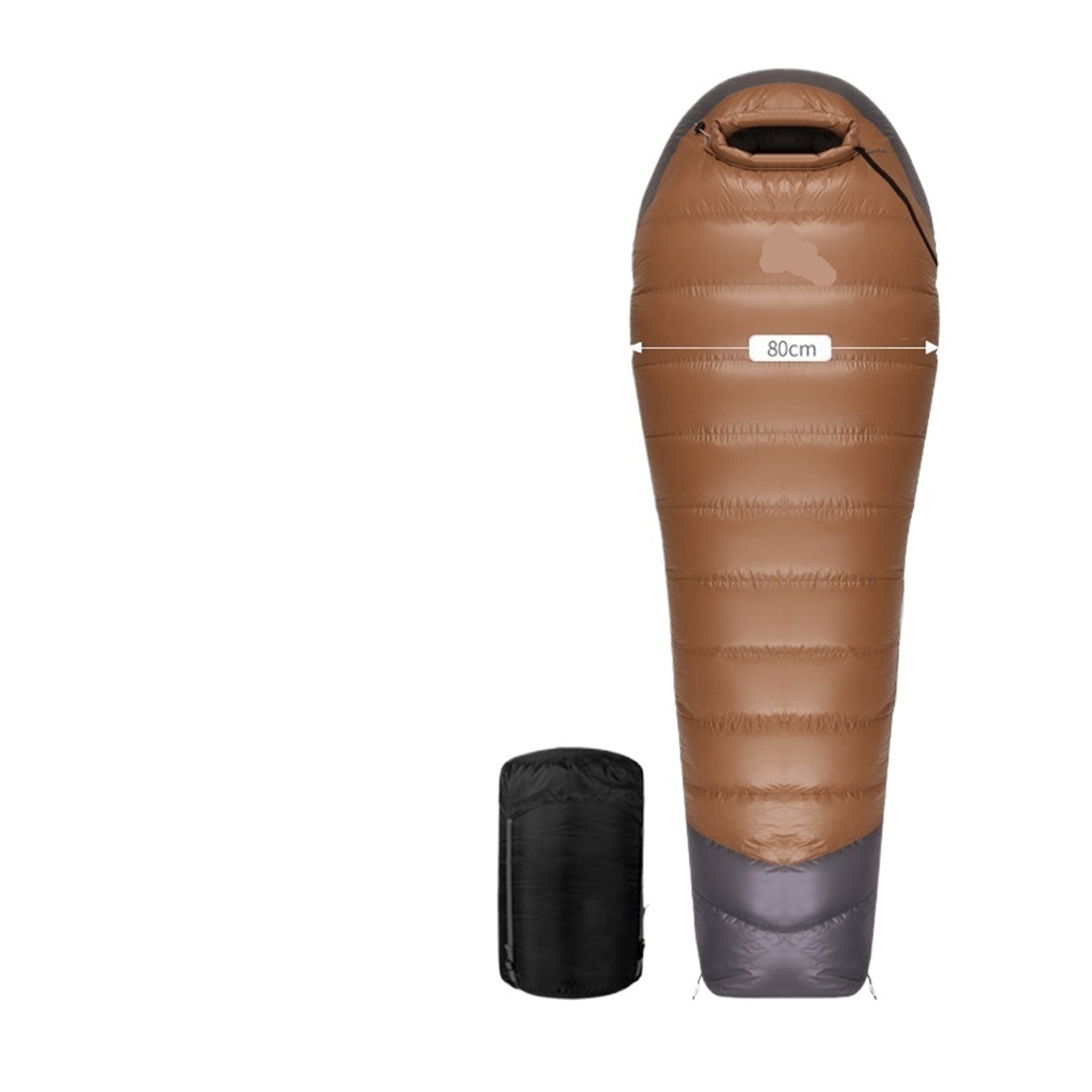 Goose Down Waterproof Down Sleeping Bag For Outdoor Hiking